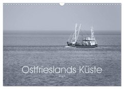 Ostfrieslands Küste 2024 (Wandkalender 2024 DIN A3 quer), CALVENDO Monatskalender - wecker, Daniel