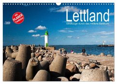 Lettland - Streifzüge durch das mittlere Baltikum (Wandkalender 2024 DIN A3 quer), CALVENDO Monatskalender