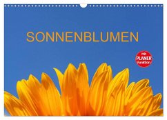 Sonnenblumen (Wandkalender 2024 DIN A3 quer), CALVENDO Monatskalender