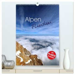 Alpen Flu­i­dum (hochwertiger Premium Wandkalender 2024 DIN A2 hoch), Kunstdruck in Hochglanz
