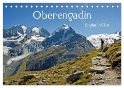 Oberengadin (Tischkalender 2024 DIN A5 quer), CALVENDO Monatskalender