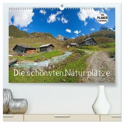 Die schönsten Naturplätze (hochwertiger Premium Wandkalender 2024 DIN A2 quer), Kunstdruck in Hochglanz