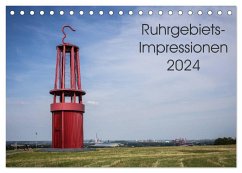 Ruhrgebiets-Impressionen 2024 (Tischkalender 2024 DIN A5 quer), CALVENDO Monatskalender - Becker, Thomas