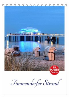Timmendorfer Strand (Tischkalender 2024 DIN A5 hoch), CALVENDO Monatskalender