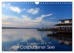 EINTAUCHEN - Cospudener See (Wandkalender 2024 DIN A4 quer), CALVENDO Monatskalender