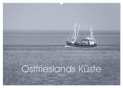 Ostfrieslands Küste 2024 (Wandkalender 2024 DIN A2 quer), CALVENDO Monatskalender