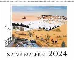 Kalender Naive Malerei 2024 - Regez-Fuchs, Ursula