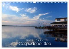 EINTAUCHEN - Cospudener See (Wandkalender 2024 DIN A3 quer), CALVENDO Monatskalender
