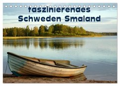 faszinierendes Schweden Smaland (Tischkalender 2024 DIN A5 quer), CALVENDO Monatskalender