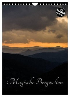 Magische Bergwelten (Wandkalender 2024 DIN A4 hoch), CALVENDO Monatskalender