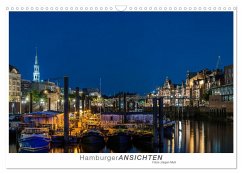 Hamburger Ansichten (Wandkalender 2024 DIN A3 quer), CALVENDO Monatskalender