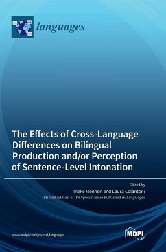 The Effects of Cross-Language Differences on Bilingual Production and/or Perception of Sentence-Level Intonation