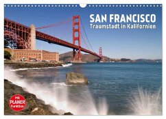 SAN FRANCISCO Traumstadt in Kalifornien (Wandkalender 2024 DIN A3 quer), CALVENDO Monatskalender - Viola, Melanie