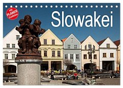 Slowakei (Tischkalender 2024 DIN A5 quer), CALVENDO Monatskalender