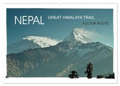 NEPAL GREAT HIMALAYA TRAIL - KULTUR ROUTE (Wandkalender 2024 DIN A2 quer), CALVENDO Monatskalender - Wurm, Achim