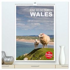 Eine Reise durch Wales (hochwertiger Premium Wandkalender 2024 DIN A2 hoch), Kunstdruck in Hochglanz