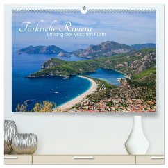 Türkische Riviera - Entlang der lykischen Küste (hochwertiger Premium Wandkalender 2024 DIN A2 quer), Kunstdruck in Hochglanz - Brehm - frankolor.de, Frank
