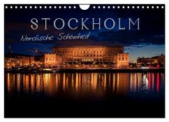 Stockholm - Nordische Schönheit (Wandkalender 2024 DIN A4 quer), CALVENDO Monatskalender