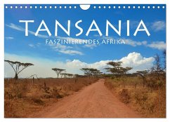 Tansania - Faszinierendes Afrika (Wandkalender 2024 DIN A4 quer), CALVENDO Monatskalender - Keller, Fabian
