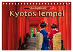 Kyotos Tempel - Bilder aus Japan (Tischkalender 2024 DIN A5 quer), CALVENDO Monatskalender - Pappon, Stefanie