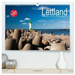 Lettland - Streifzüge durch das mittlere Baltikum (hochwertiger Premium Wandkalender 2024 DIN A2 quer), Kunstdruck in Hochglanz