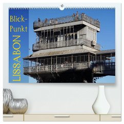 BlickPunkt Lissabon (hochwertiger Premium Wandkalender 2024 DIN A2 quer), Kunstdruck in Hochglanz