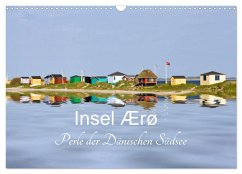 Insel Ærø - Perle der Dänischen Südsee (Wandkalender 2024 DIN A3 quer), CALVENDO Monatskalender - Carina-Fotografie