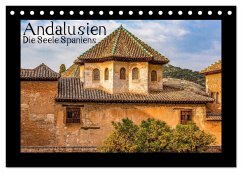 Andalusien - Die Seele Spaniens (Tischkalender 2024 DIN A5 quer), CALVENDO Monatskalender