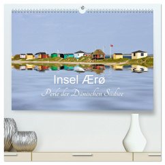 Insel Ærø - Perle der Dänischen Südsee (hochwertiger Premium Wandkalender 2024 DIN A2 quer), Kunstdruck in Hochglanz - Carina-Fotografie
