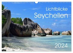 Lichtblicke - Seychellen (Wandkalender 2024 DIN A3 quer), CALVENDO Monatskalender