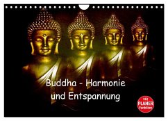 Buddha - Harmonie und Entspannung (Wandkalender 2024 DIN A4 quer), CALVENDO Monatskalender