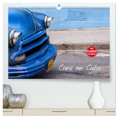 Cars on Cuba (hochwertiger Premium Wandkalender 2024 DIN A2 quer), Kunstdruck in Hochglanz