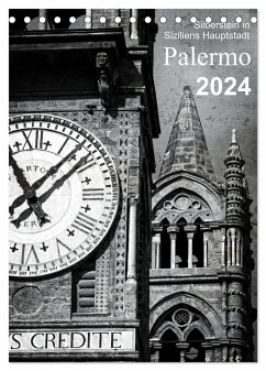 Silberstein in Siziliens Hauptstadt Palermo (Tischkalender 2024 DIN A5 hoch), CALVENDO Monatskalender
