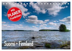 Suomi ¿ Finnland (Tischkalender 2024 DIN A5 quer), CALVENDO Monatskalender