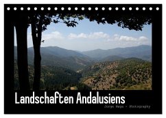 Landschaften Andalusiens (Tischkalender 2024 DIN A5 quer), CALVENDO Monatskalender