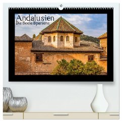 Andalusien - Die Seele Spaniens (hochwertiger Premium Wandkalender 2024 DIN A2 quer), Kunstdruck in Hochglanz