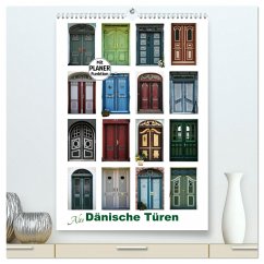 Alte Dänische Türen (hochwertiger Premium Wandkalender 2024 DIN A2 hoch), Kunstdruck in Hochglanz - Carina-Fotografie