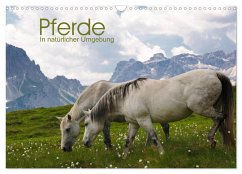 Pferde - In natürlicher Umgebung (Wandkalender 2024 DIN A3 quer), CALVENDO Monatskalender - Niederkofler, Georg