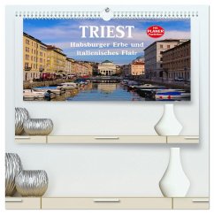 Triest - Habsburger Erbe und italienisches Flair (hochwertiger Premium Wandkalender 2024 DIN A2 quer), Kunstdruck in Hochglanz