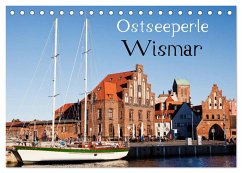 Ostseeperle Wismar (Tischkalender 2024 DIN A5 quer), CALVENDO Monatskalender - boeTtchEr, U