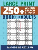 Word Search Book 250 Word Puzzles with Solutions for Adults