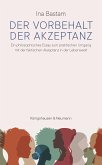 Der Vorbehalt der Akzeptanz (eBook, PDF)