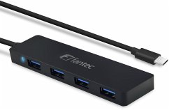 FANTEC UMP-4U31-C USB-C 4x USB-A 3.0 HUB