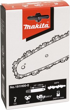 Makita 191H00-0 Sägekette 25cm 1,1mm 3/8 HM