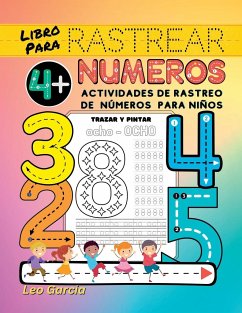 Libro Para Rastrear Numeros Para Ninos 4+ - Garcia, Leo