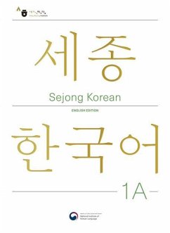 Sejong Korean Student Book 1A - English Edition