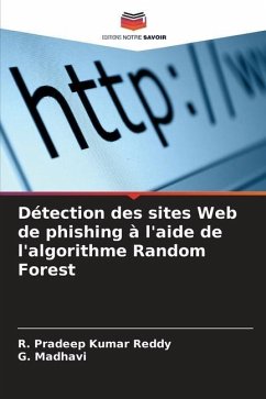 Détection des sites Web de phishing à l'aide de l'algorithme Random Forest - Reddy, R. Pradeep Kumar;Madhavi, G.