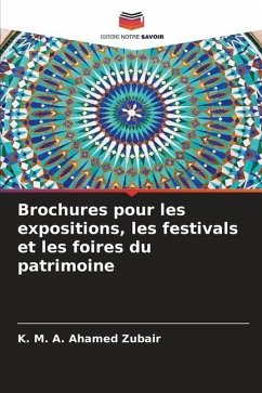 Brochures pour les expositions, les festivals et les foires du patrimoine - Zubair, K. M. A. Ahamed