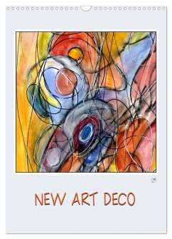 New Art Deco (Wandkalender 2024 DIN A3 hoch), CALVENDO Monatskalender