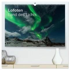 Lofoten Land des Lichts (hochwertiger Premium Wandkalender 2024 DIN A2 quer), Kunstdruck in Hochglanz